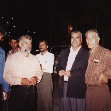 انتخابات دور دوم خاتمي به عنوان مسئول ستاداز راست مرحوم نوبخت نقوي شهردار وقت اقبال وسيد حسين موسوي و